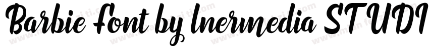 Barbie Font by lnermedia STUDIO字体转换
